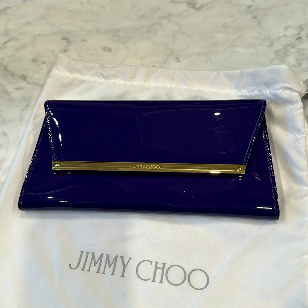 Authentic Jimmy Choo clutch!